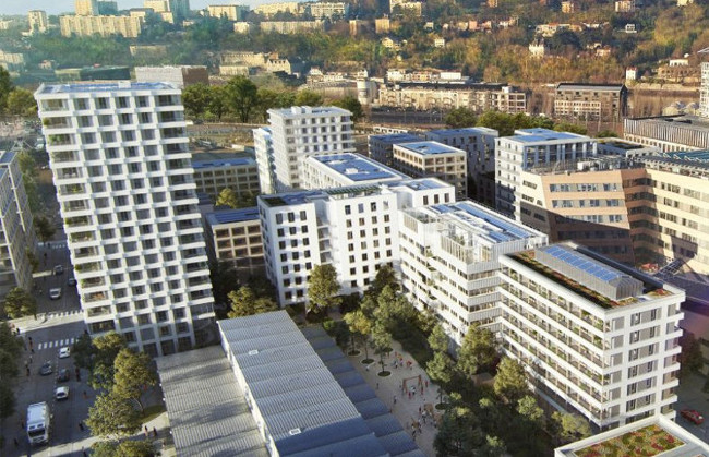 Immobilier neuf : une des plus hautes tours en bois de France en construction à Lyon 2 Confluence